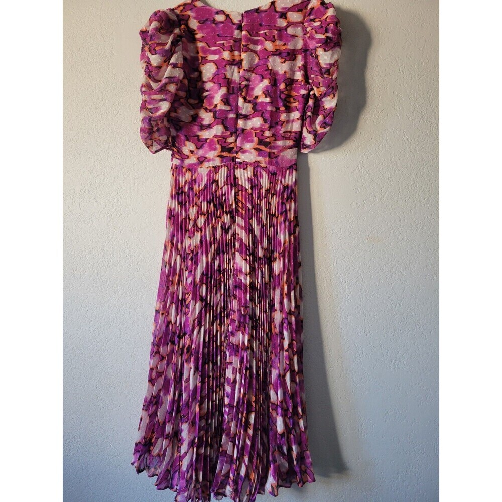 EXQUISE Anthropologie Seersucker Shift dress Floral Size S - Picture 6 of 13